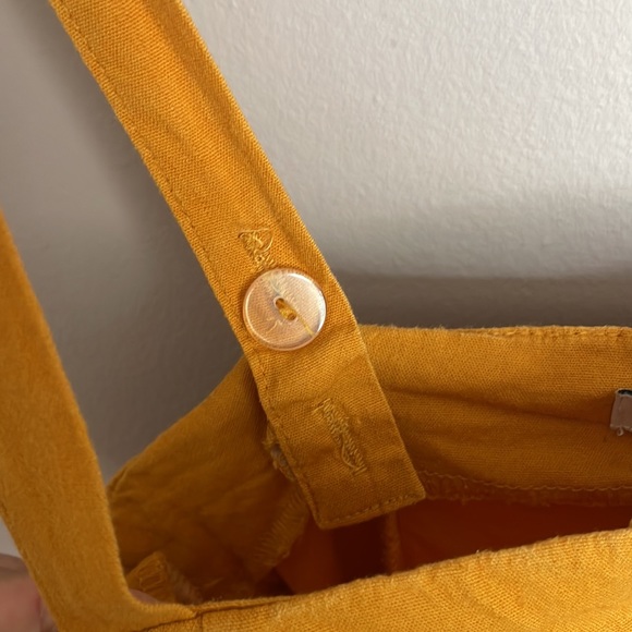 Forever 21 Mustard Stretch Jumper Dress - Picture 5 of 7